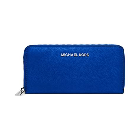 michael kors wallet blue